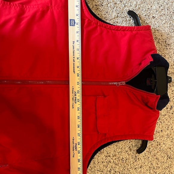 RALPH Ralph Lauren Red Fleece-Lined Vest - Women’s Large - Picture 13 of 14